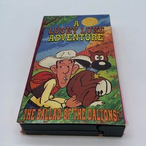 A Lucky Luke Adventure: The Ballad Of The Daltons VHS Video Vintage
